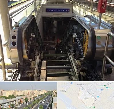 قطعات پله برقی در کیانمهر کرج