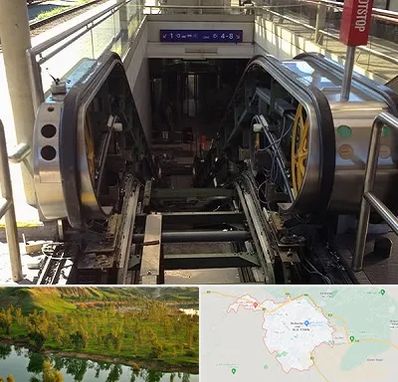 قطعات پله برقی در بهبهان