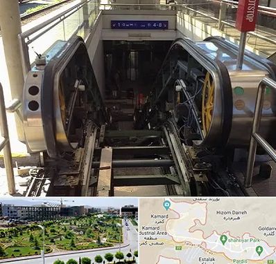 قطعات پله برقی در پردیس