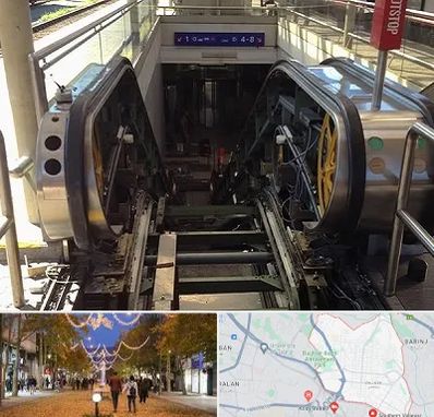 قطعات پله برقی در ولیعصر ارومیه