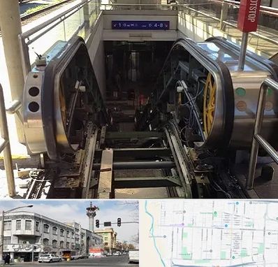 قطعات پله برقی در 17شهریور