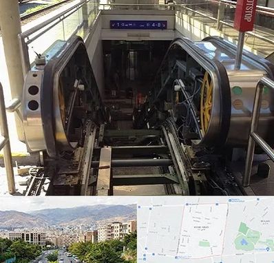 قطعات پله برقی در خانی آباد