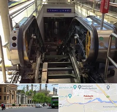 قطعات پله برقی در پاکدشت