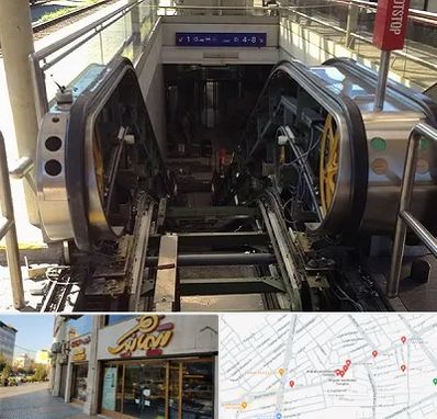 قطعات پله برقی در عطاران قم