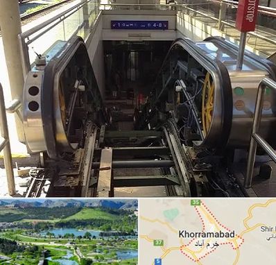 قطعات پله برقی در خرم آباد