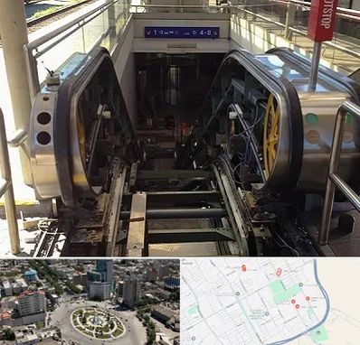 قطعات پله برقی در زرافشان اسلامشهر