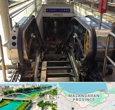 قطعات پله برقی در مازندران