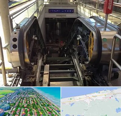 قطعات پله برقی در فریدونکنار