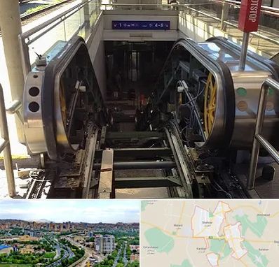 قطعات پله برقی در شهریار