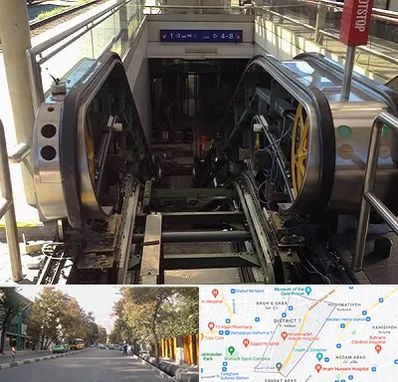 قطعات پله برقی در شریعتی