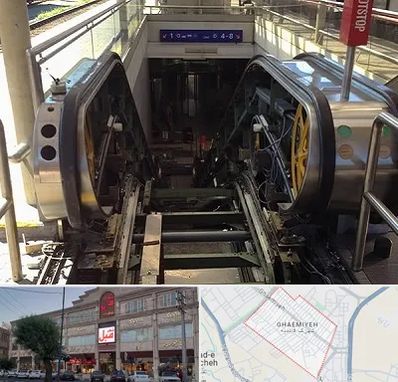 قطعات پله برقی در قائمیه اسلامشهر