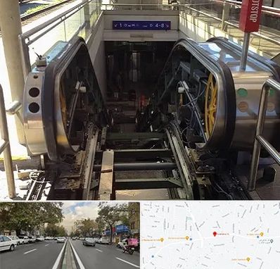 قطعات پله برقی در دولت