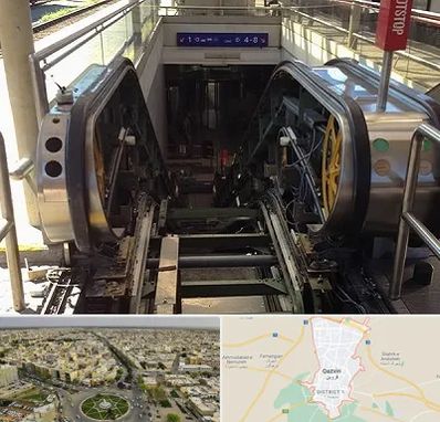 قطعات پله برقی در قزوین