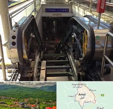 قطعات پله برقی در آمل