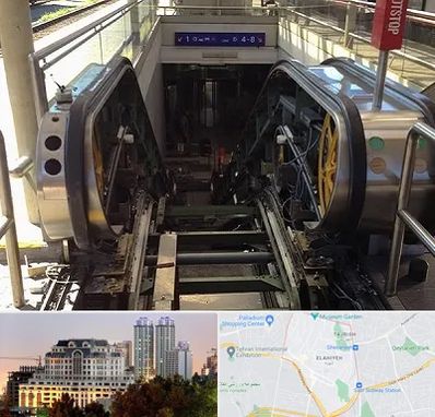 قطعات پله برقی در فرشته 