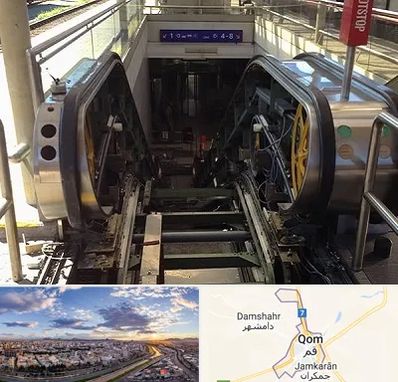 قطعات پله برقی در قم