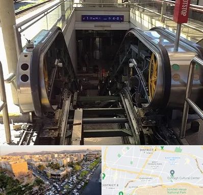 قطعات پله برقی در تهرانپارس 