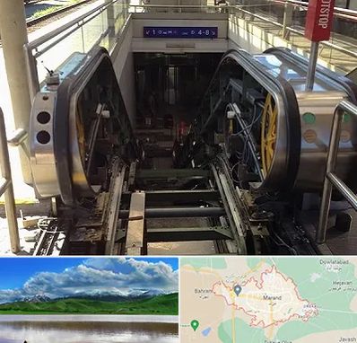 قطعات پله برقی در مرند