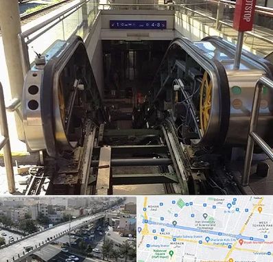 قطعات پله برقی در فرجام