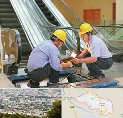 نصاب پله برقی در یاسوج