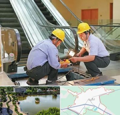 نصاب پله برقی در لنگرود