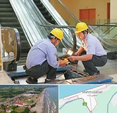 نصاب پله برقی در محمودآباد