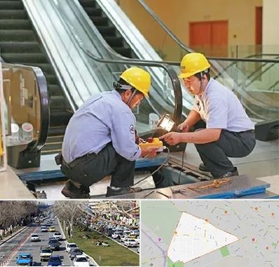 نصاب پله برقی در احمدآباد مشهد