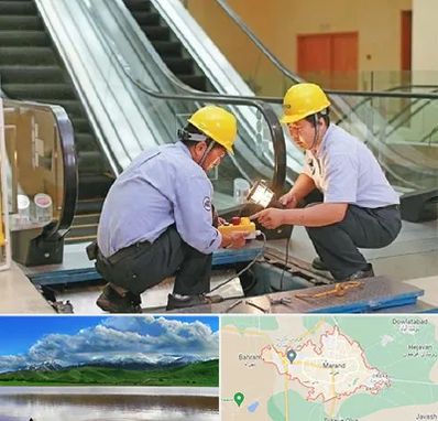 نصاب پله برقی در مرند