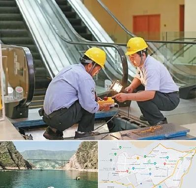 نصاب پله برقی در ایلام