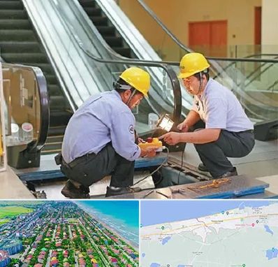 نصاب پله برقی در فریدونکنار