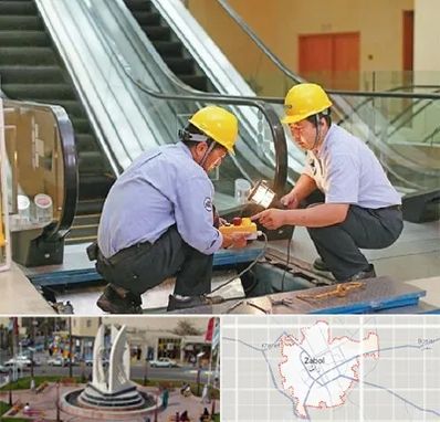 نصاب پله برقی در زابل