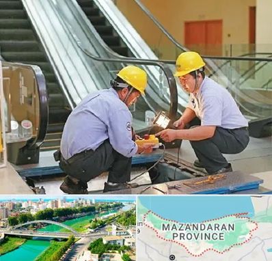 نصاب پله برقی در مازندران