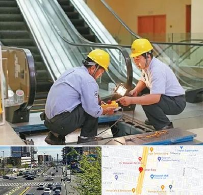 نصاب پله برقی در ستاری