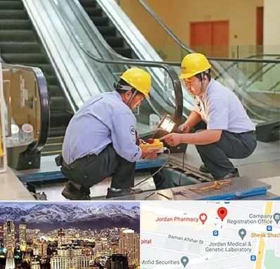 نصاب پله برقی در جردن