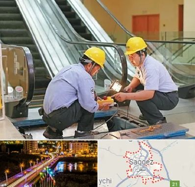 نصاب پله برقی در سقز