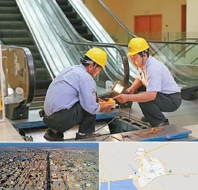 نصاب پله برقی در بندر ماهشهر