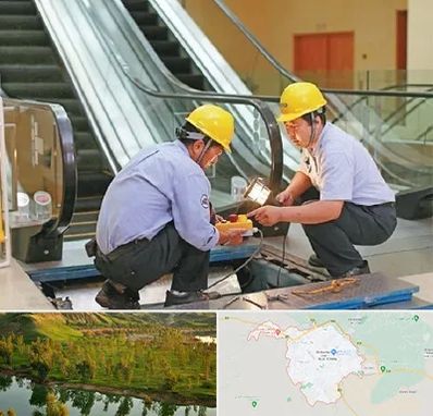 نصاب پله برقی در بهبهان