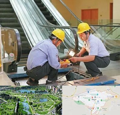 نصاب پله برقی در بجنورد