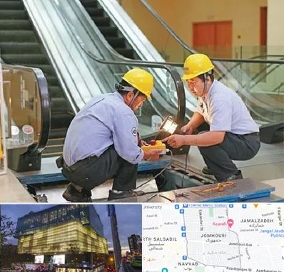 نصاب پله برقی در جمهوری 