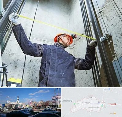 نصاب آسانسور در ماهدشت کرج