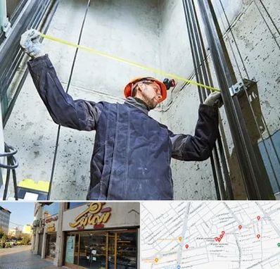 نصاب آسانسور در عطاران قم