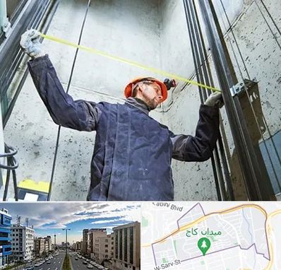 نصاب آسانسور در سعادت آباد 