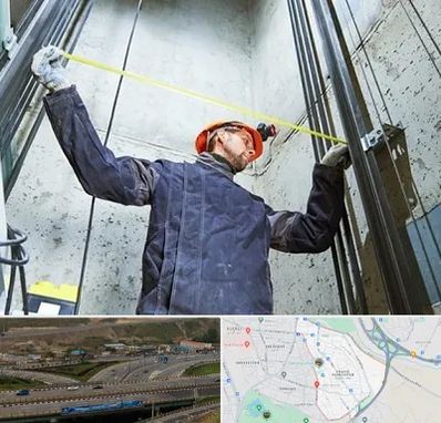 نصاب آسانسور در یاغچیان تبریز