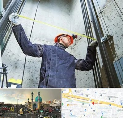 نصاب آسانسور در رسالت