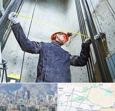 نصاب آسانسور در شمال شرق تهران