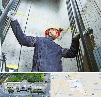 نصاب آسانسور در نسیم شهر