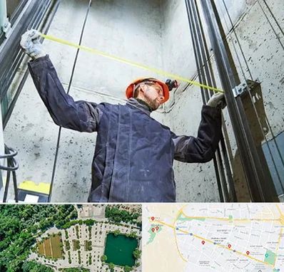 نصاب آسانسور در وکیل آباد مشهد