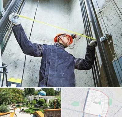 نصاب آسانسور در باغمیشه تبریز