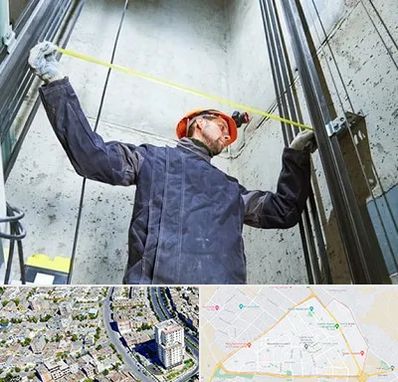 نصاب آسانسور در قاسم آباد مشهد