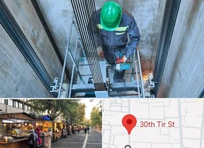 تعمیر آسانسور در سی تیر